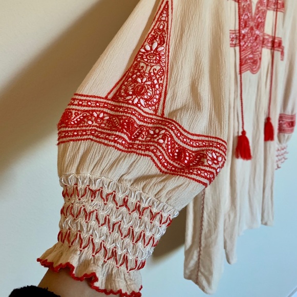 Free People | Boho Embroidered Tunic Dress - Picture 5 of 8